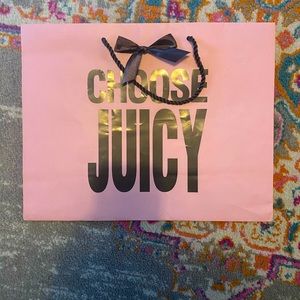 Y2K juicy shopping bag